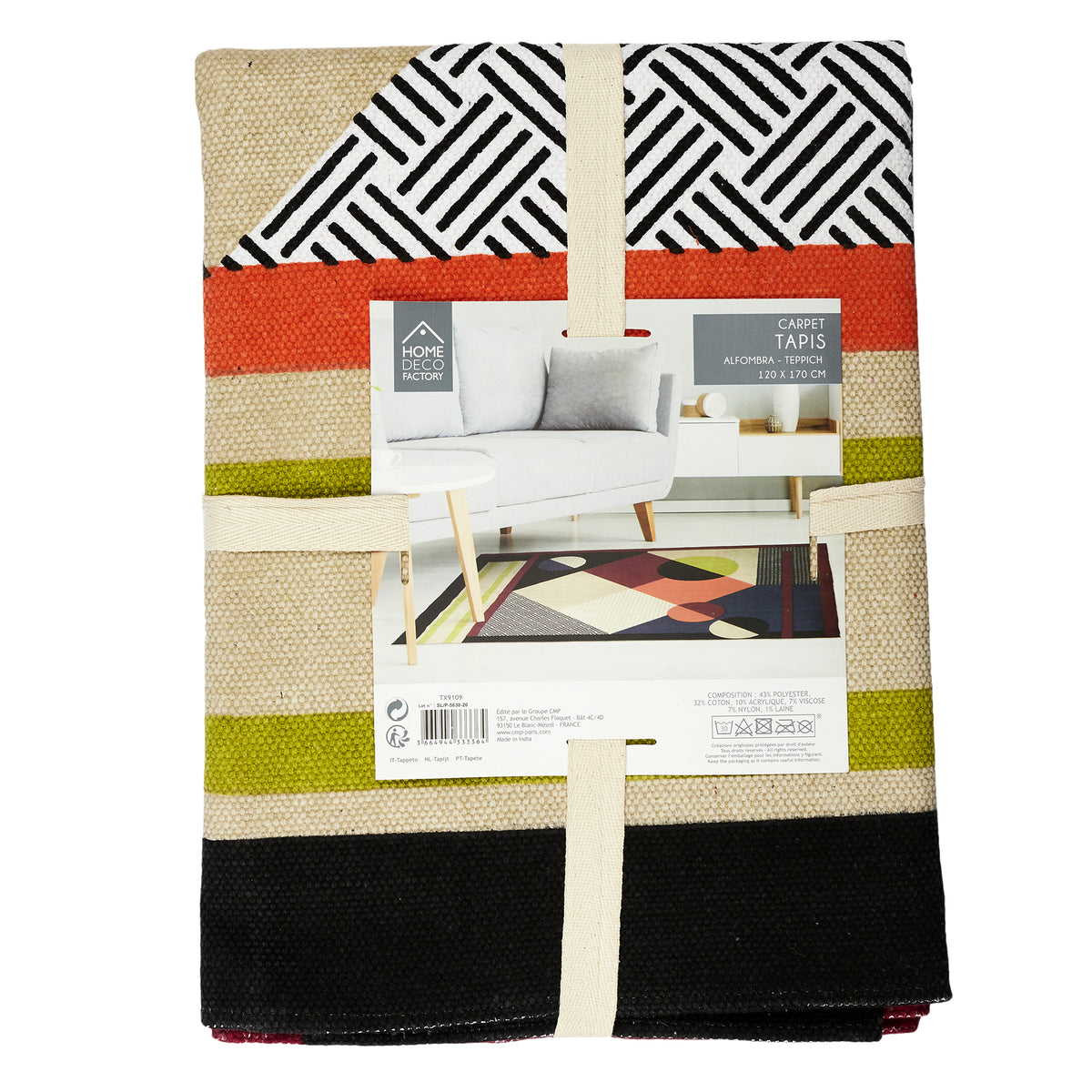 Tapis Patchwork 120X170Xcm