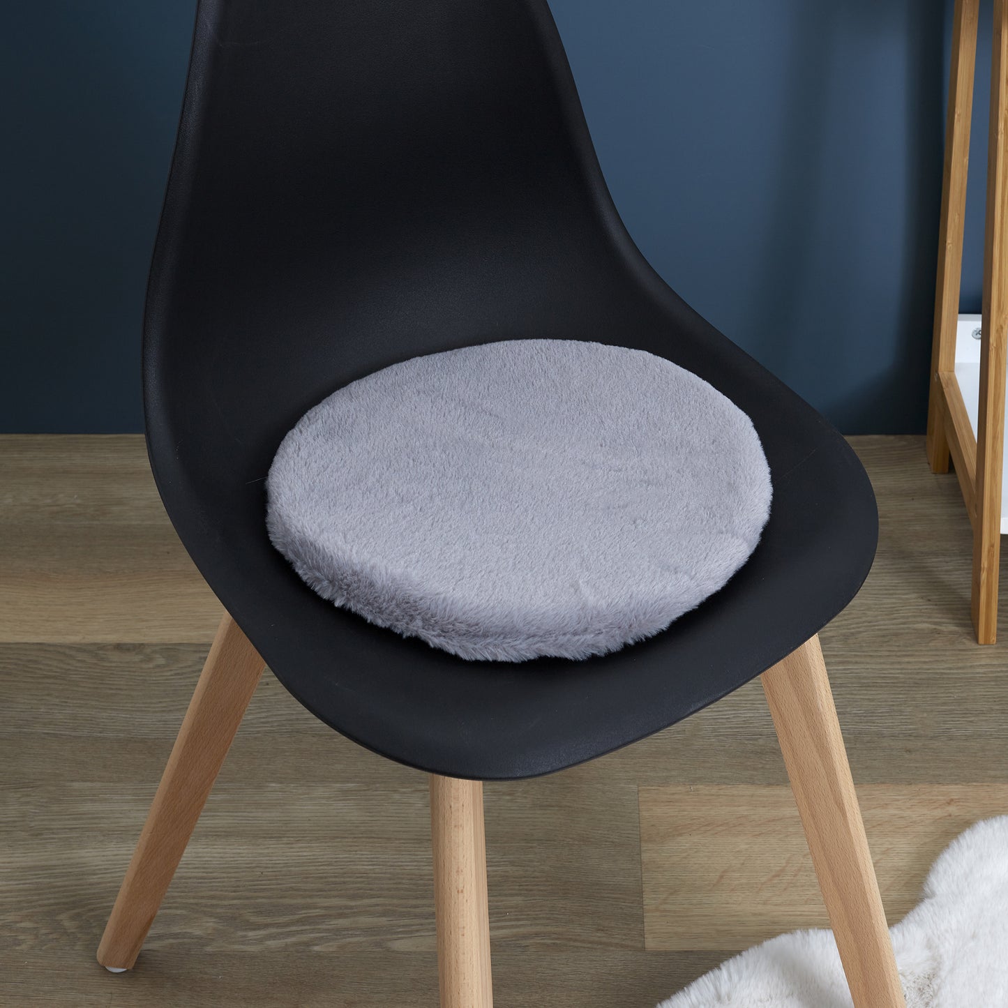 Lot De 6 Galettes Chaise Imit Four Fin Gris 34C