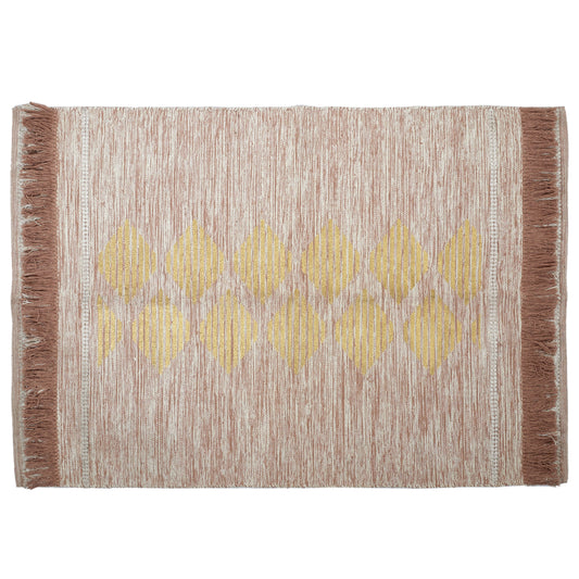 Tapis Nude Imprime Dore 120X170Cm