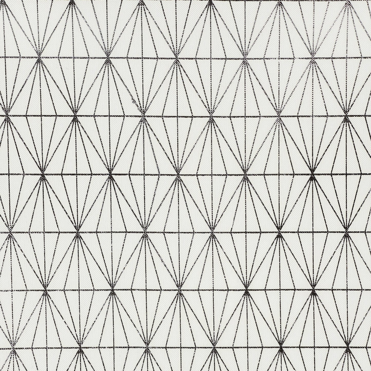 Nappe Motif Geometrique Argente 140X250Cm
