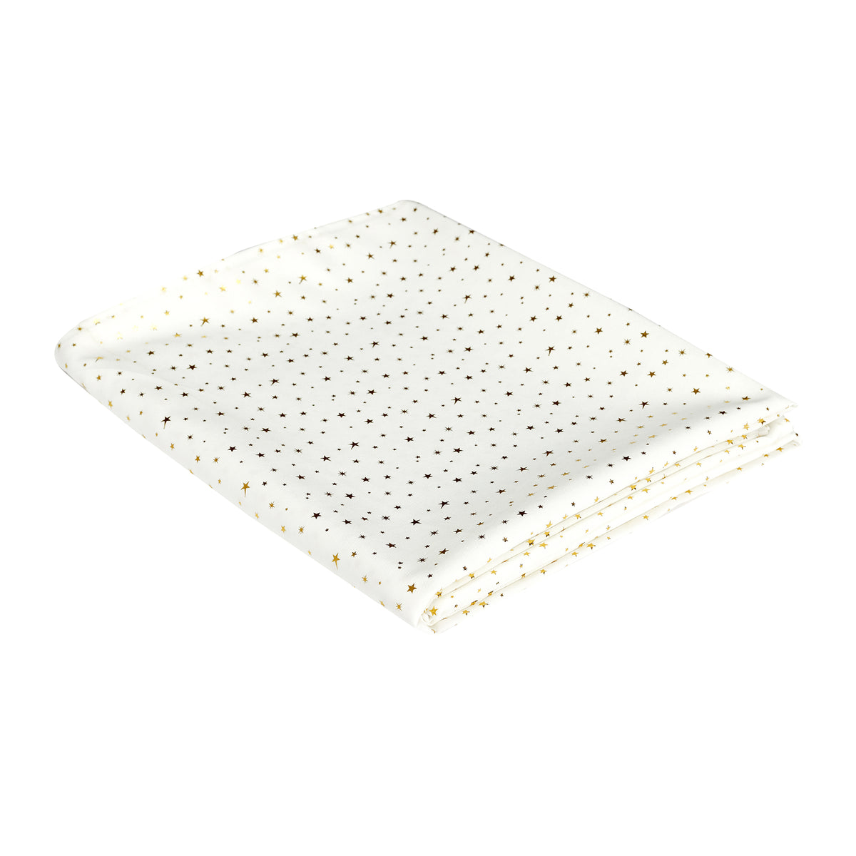 Nappe Motif Etoile Doree 140X250Cm
