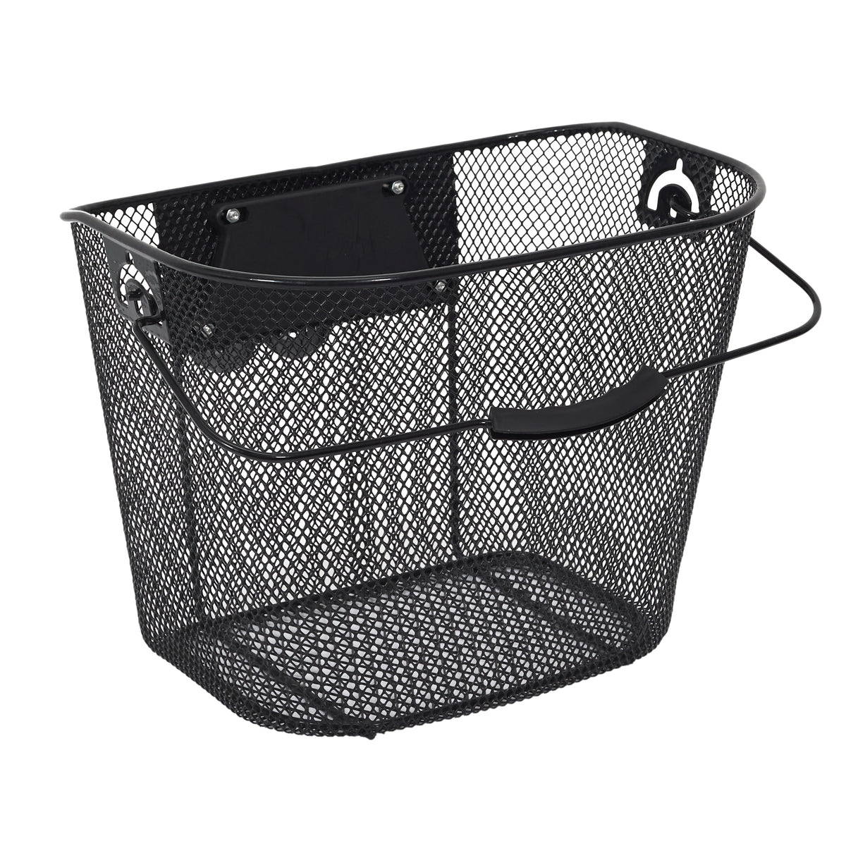Panier Velo Metal Noir Clip Automatique 10L
