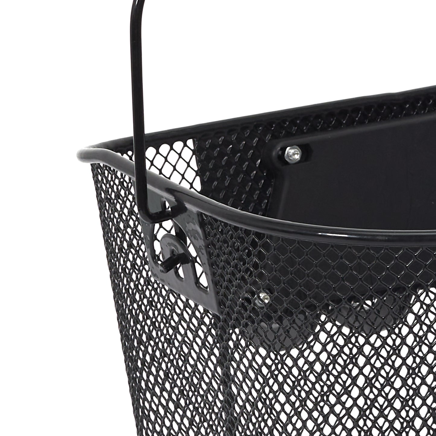 Panier Velo Metal Noir Clip Automatique 10L
