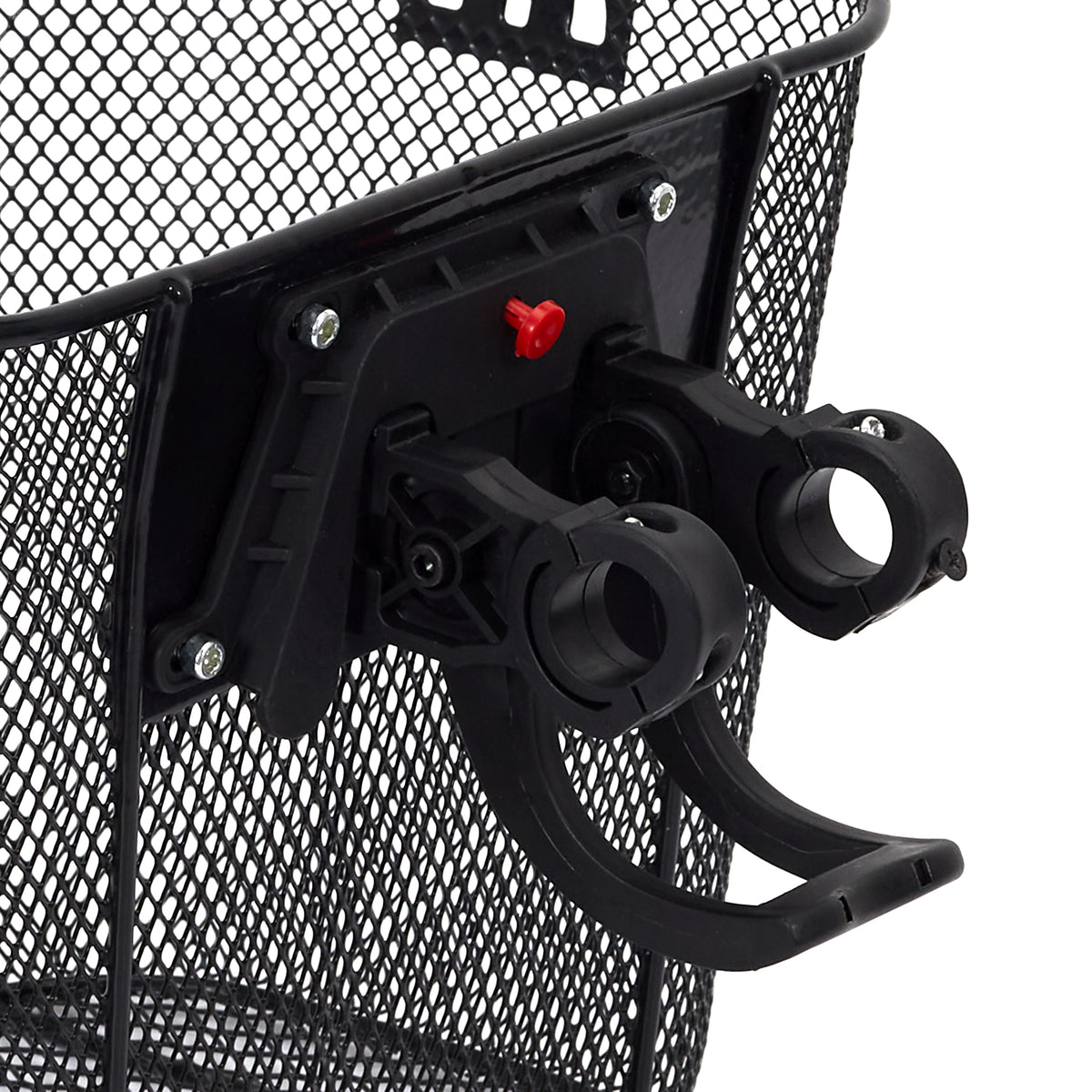 Panier Velo Metal Noir Clip Automatique 10L