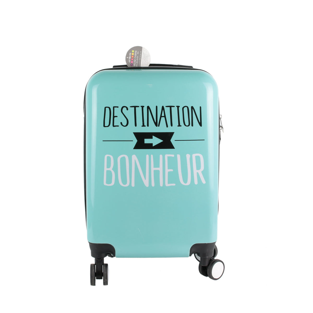 Valise Cabine Mots Vert 38L