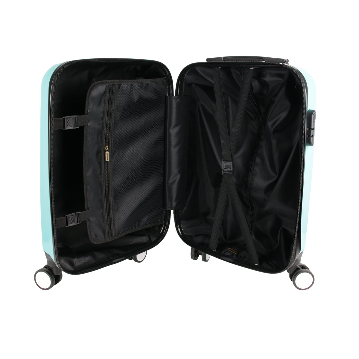 Valise Cabine Mots Vert 38L