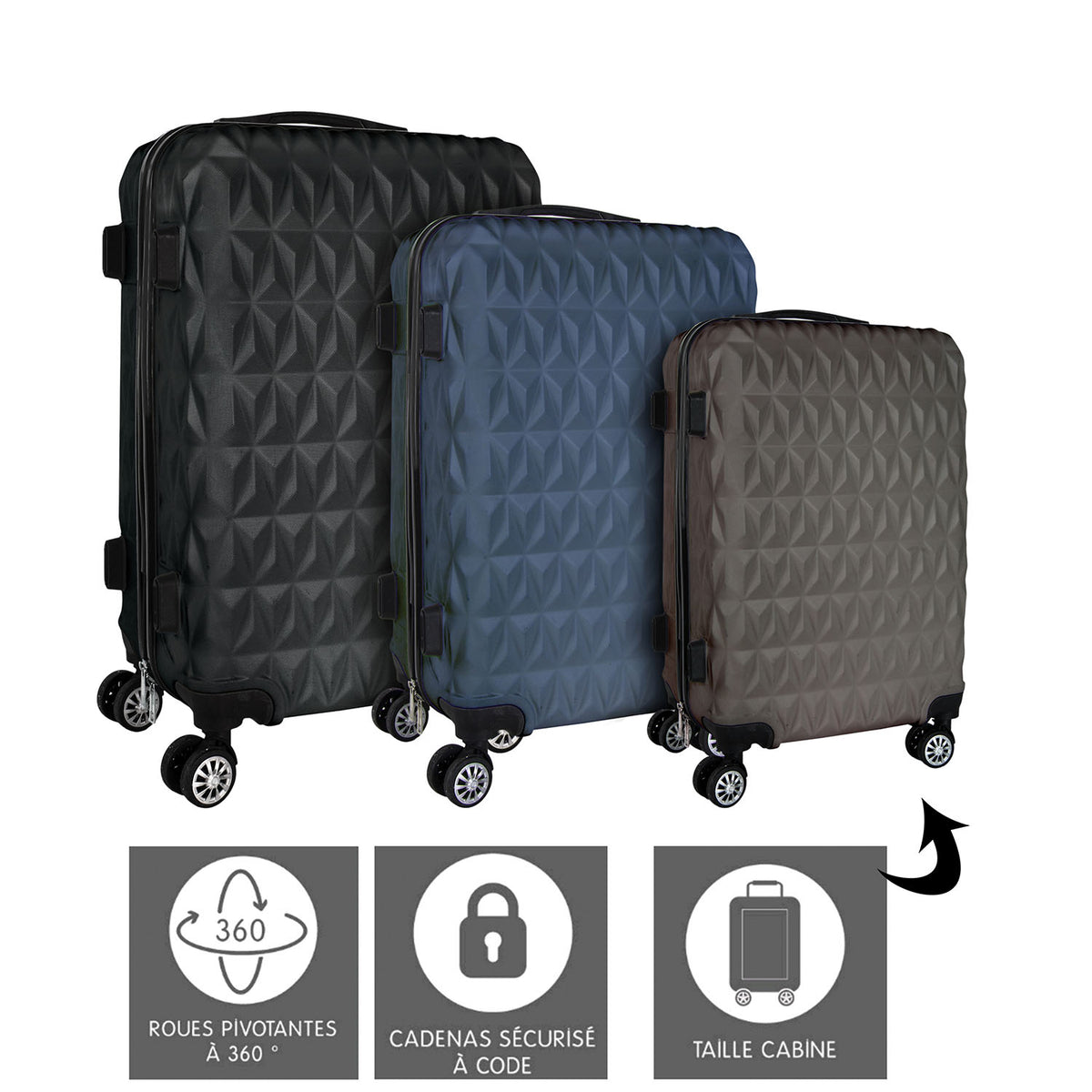 Valise Stockholm X3 40L 55L 100L