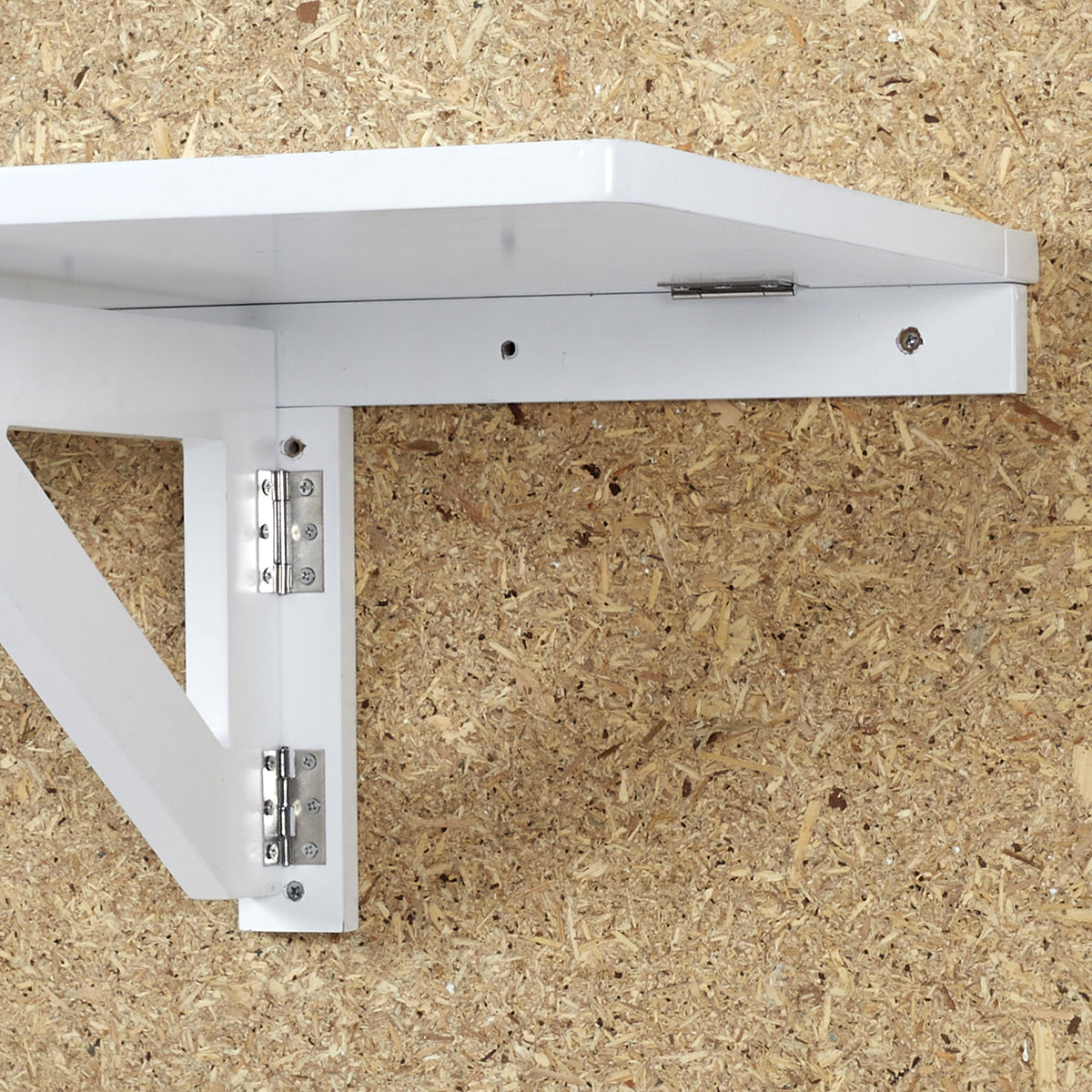 Table Murale Pliante Blanc Mila