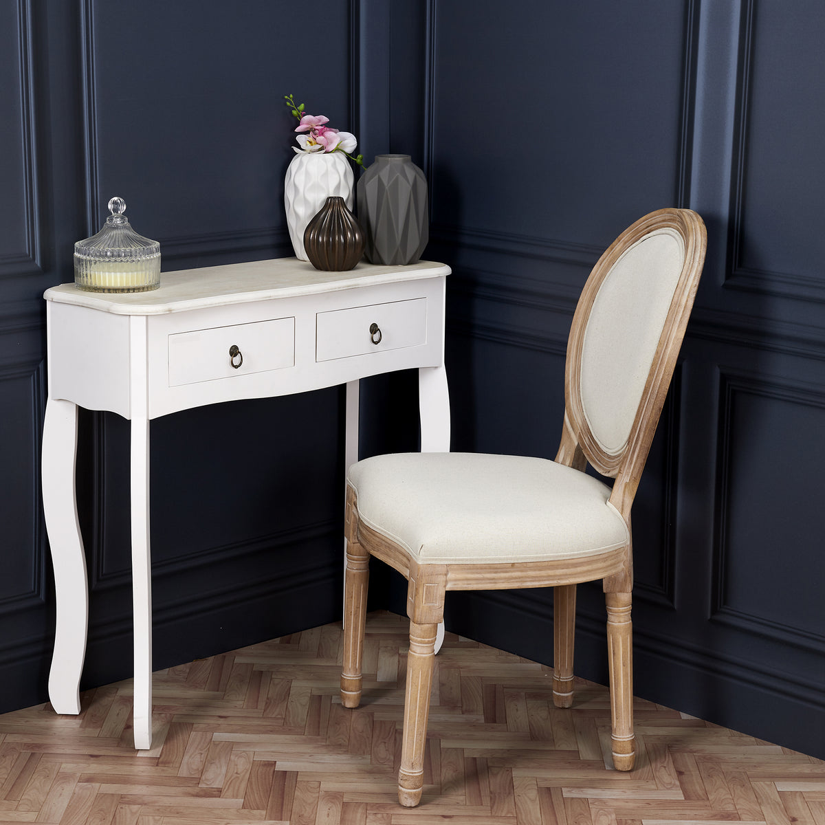 Console Blanc Victoria