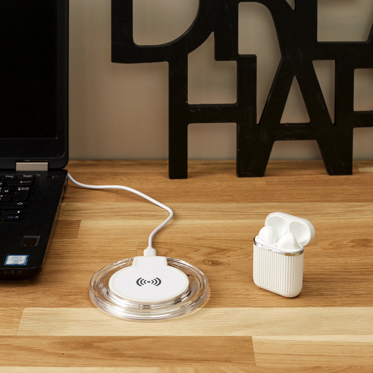 Ecouteurs Earbox Induction Chargeur Induction